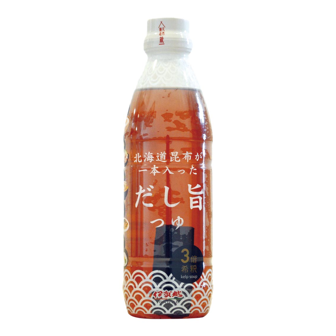 伊賀越 昆布一本 だし旨つゆ 500ML